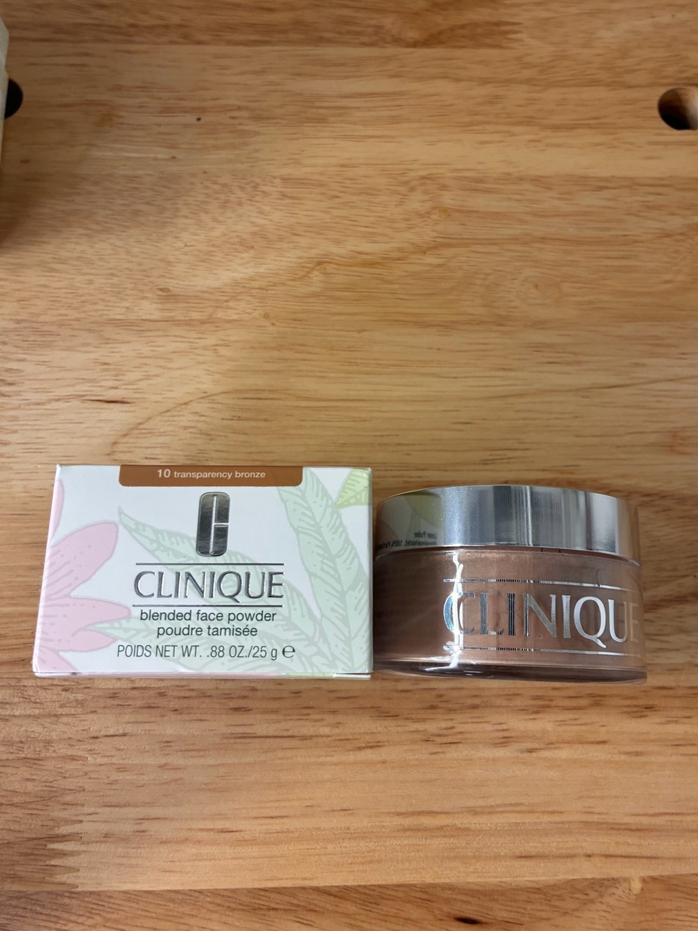 New Clinique Blended Face Loose Setting Powder (10 transparency bronze)